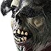 LITTLEGRASS Halloween Props Scary Hanging Severed Head Decorations,Life-Size Bloody Cut Off Corpse Head Ghost Animated Zombie Head for Haunted Houses Party Decor Funny Festive Supplies
