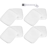 Anewise 4 Pack UV850 UV900 Filter Replacement for Shark Performance Lift-Away UV900 UV850 LA480WM UV950 DuoClean PowerFins Detect LA490 LA491 LA492 Upright Vacuum, Part XFFK602UKT Foam & Felt filters