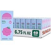 SunCup Juice Box with Straw (6.75 Fl Oz, Verry Berry)