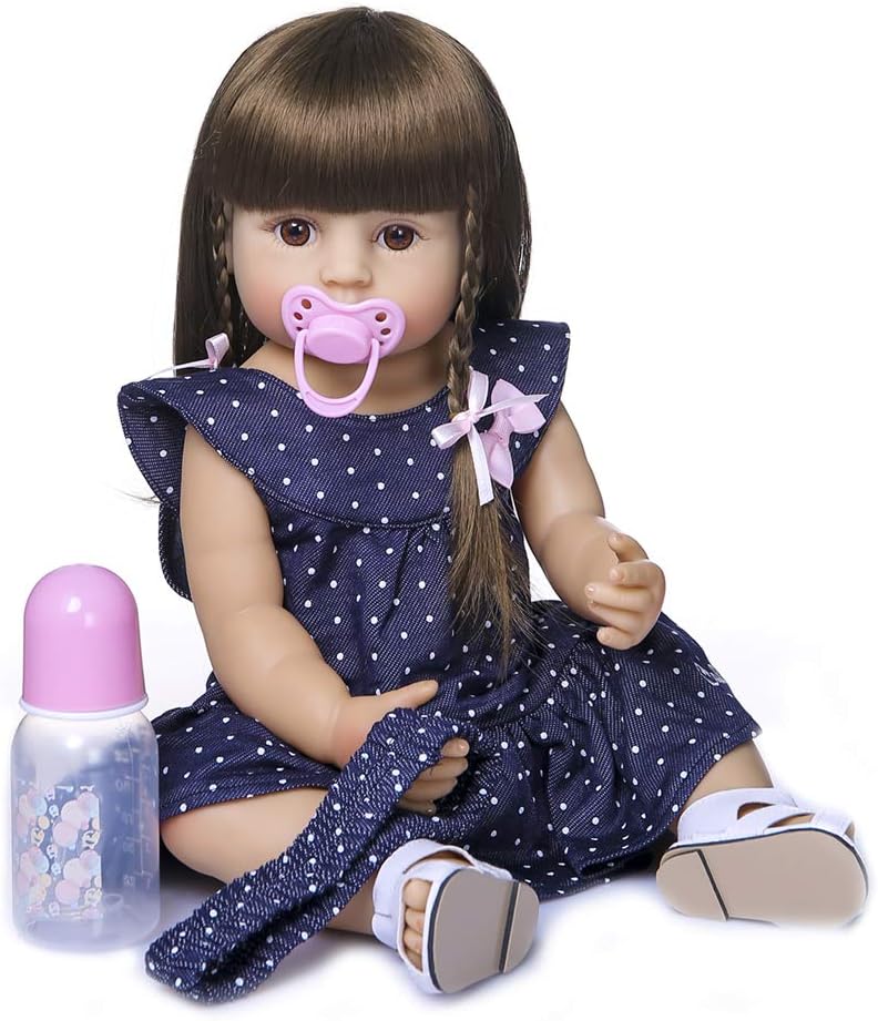 Anano 22 Inch Soft Baby Girl Doll Full 