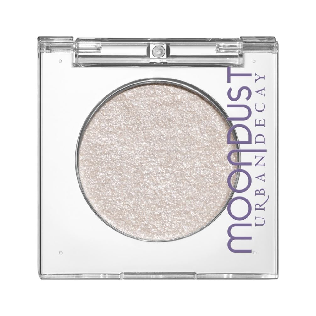 Urban Decay 24/7 Moondust Eyeshadow Compact - Long-Lasting Shimmery Eye Makeup and Highlight - Up to 16 Hour Wear - Vegan Formula, Cosmic