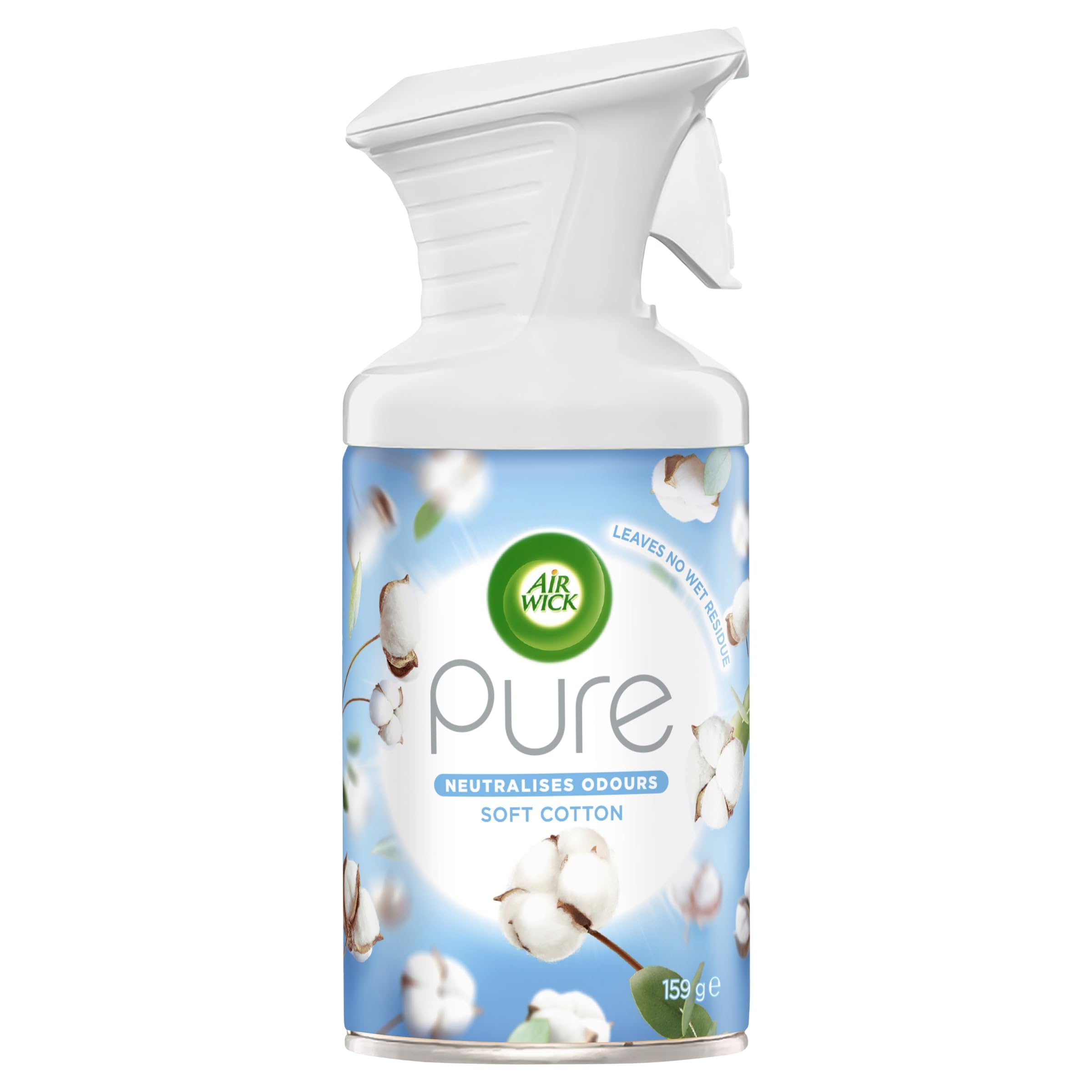 Airwick Air Freshener Room Spray SOFT COTTON, 250 ml (Pack of 6)