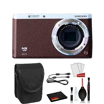 Samsung Nx 10mm Samsung NX Mini Mirrorless Digital Camera Brown