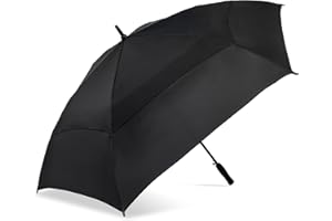 ShedRain Golf Umbrella, 62-Inch Canopy, Auto Open, Wind-Resistant Golf Umbrella with EVA Handle, Lightweight