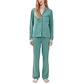Lunya Women's Slumberknit™ Shawl Collar Button Down Pants Set