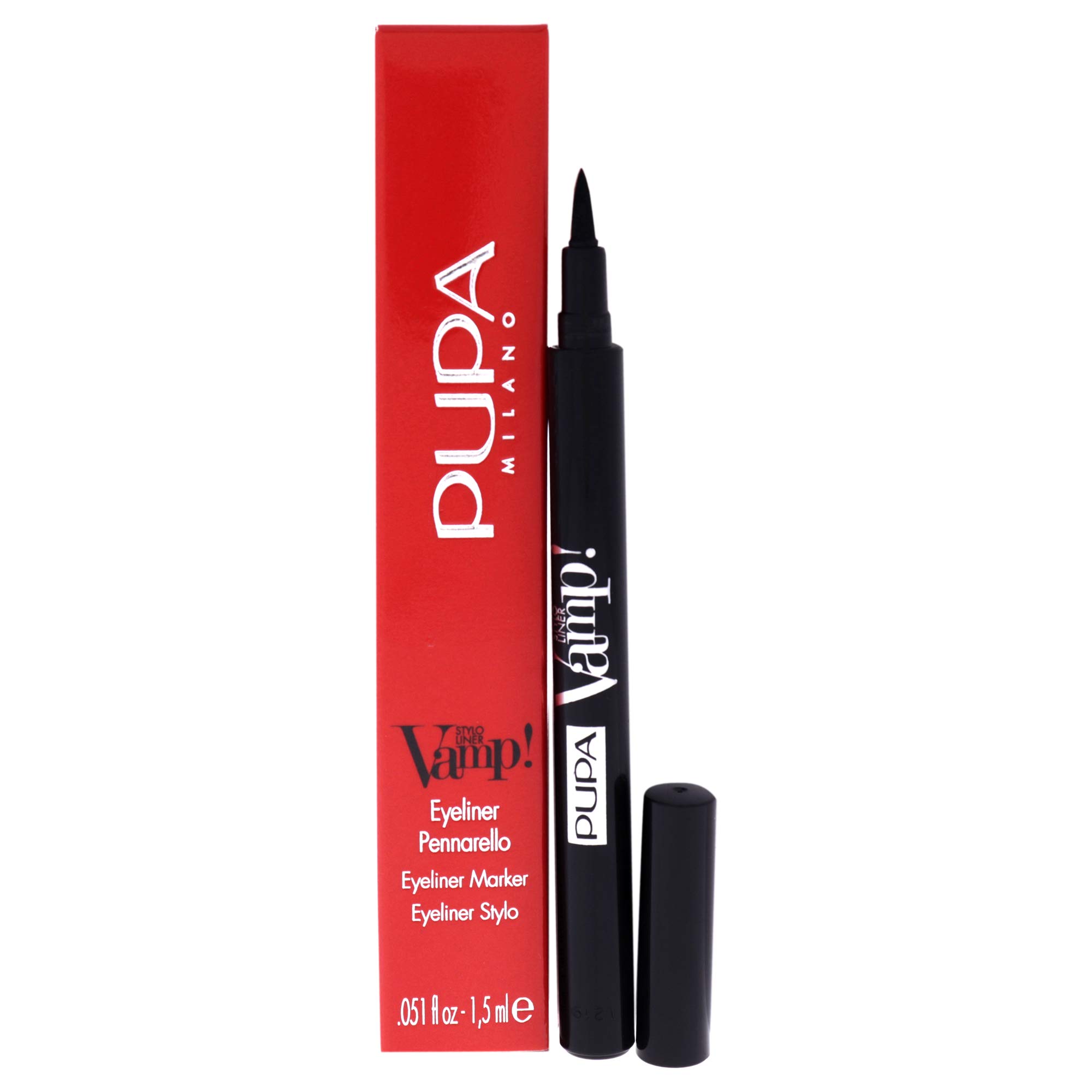 PUPA Milano VAMP! Stylo Liner Eye liner Marker Extra Black Shiny Finish 1.5 ml