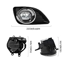 Nioboee LED Fog Lights Compatible With 2010 2011