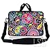 Laptop Skin Shop 17-17.3 inch Neoprene Laptop Sleeve Bag Carrying Case with Handle and Adjustable Shoulder Strap - Art Design