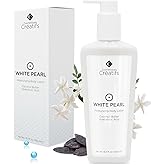 Cosmétiques Créatifs White Pearl Moisturizing Body Lotion with Coconut Butter and Hyaluronic Acid, 8.5 fl. oz.