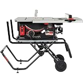 SawStop Jobsite Saw PRO with Mobile Cart Assembly - 1 1/2 HP 120V 60Hz JSS-120A60