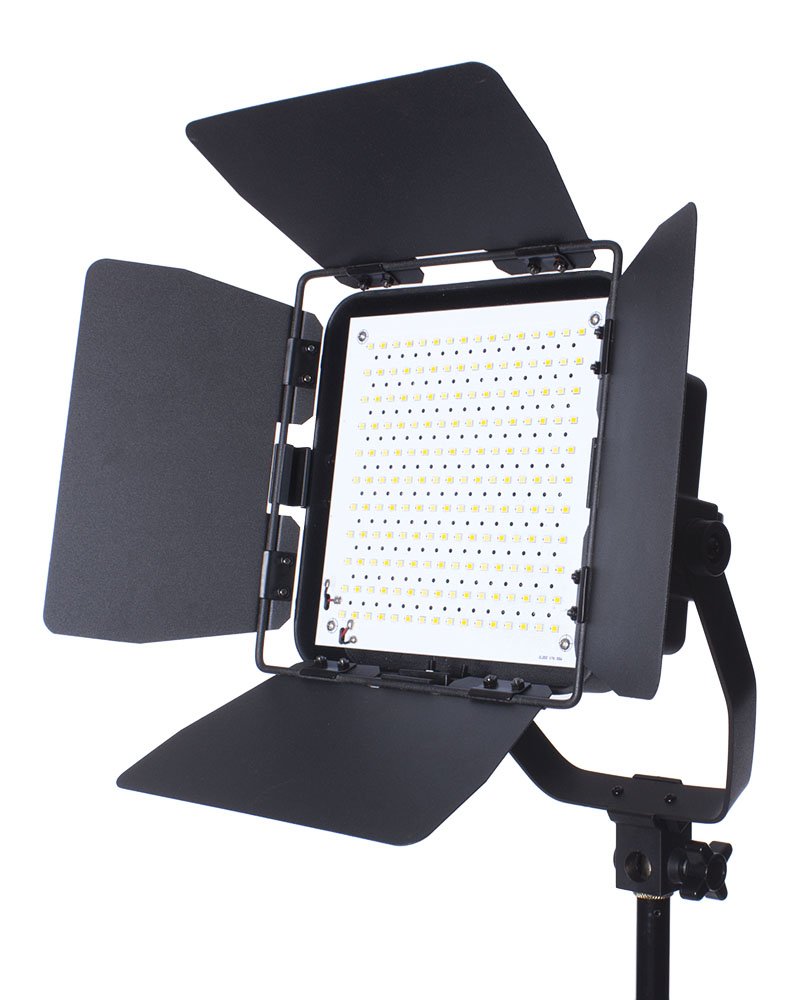 Led Rectangle with Barn Doors Premium Spot Daylight Studio Lightning