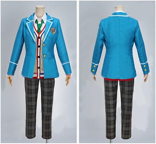 Amazon あんスタ Ensemble Stars あんさんぶるスターズ Rabits 仁兎成鳴 夢ノ咲学院制服 ネクタイ3色選択可能 コスプレ コスチューム Cosplay オーダーメイド ネクタイ ブルー コスプレ 仮装 通販