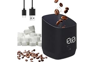 FIRE BULL Digital Coffee Dosing Cup with LED Display, Rechargeable 0.1g High-Precision Espresso Scale, Barista-Strength Brewi