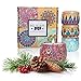 Belvedere Home Natural Scented Soy Candles, Decorative Gift Set of 4, Relaxing Aromatherapy in Lavender, Rose, Ocean, and Orange. Perfect Gift for Any Occasion.