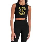 Harry Potter Hogwarts Houses Quidditch Team Women's Sleeveless Crop Top Tank