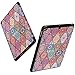 iPad 6th/5th Generation Case, Hocase PU Leather Smart Case w/Cute Flower Design, Auto Sleep Wake Feature, Microfiber Lining Hard Back Cover for iPad A1893/A1954/A1822/A1823 - Mandala