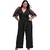 City Chic Women's Plus Size Jumpsuit - Asher 3/4