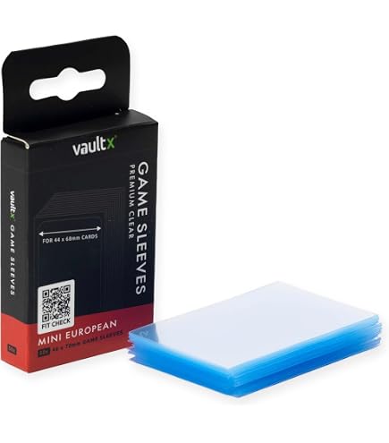 1.000 Mayday 45 x 68 Mini EU Small European Size Board Game Sleeves