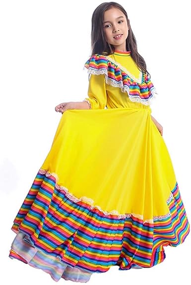 yellow spanish dress
