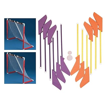 Amazon Com S S Worldwide 36 Foam Floor Hockey And Goals