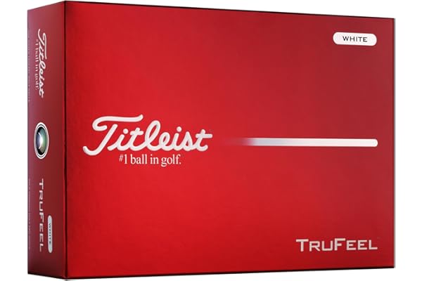 Titleist TruFeel Golf Balls 1 Dozen