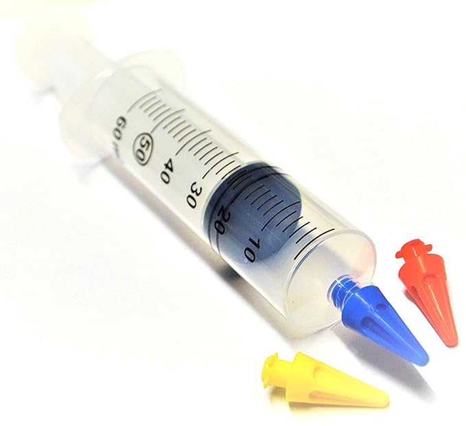 LUGGUARDS® 60ml HIGH Capacity Quad Stream Ear Wax Removal Syringe with