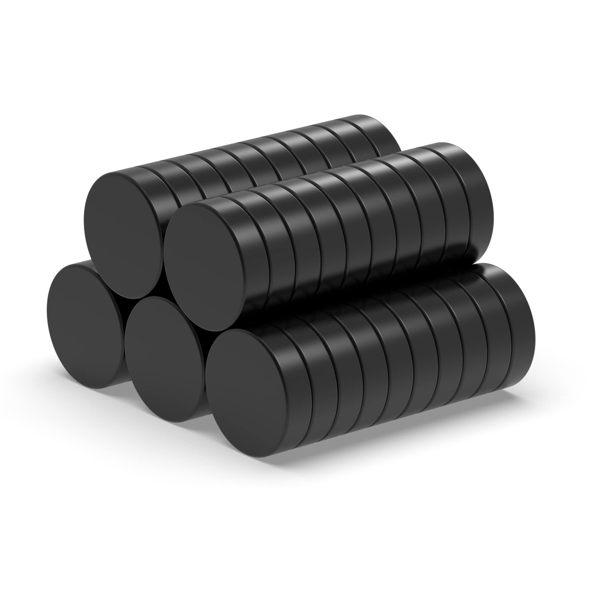 Photo 1 of THCMagorilla Strong Neodymium Magnets - Rare Earth, Heavy Duty, Round, Small, 0.47 x 0.12 Inch, 50 PCS, Black
