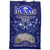 Dunar - Festiva Pusa Basmati Rice, 10 Lb