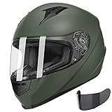 GLX GX11 Compact Motorcycle Helmet - Camo, Small