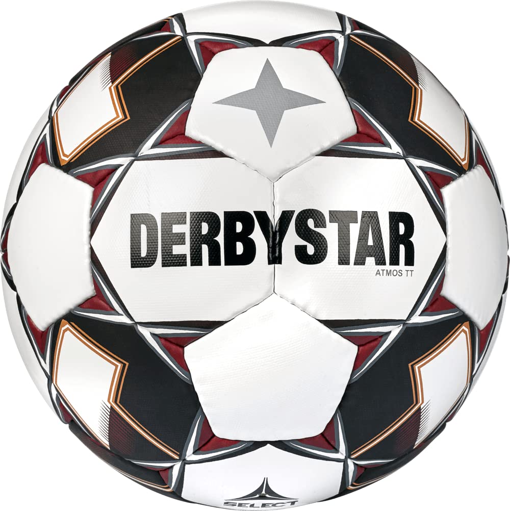Derbystar Ball-122012 Ball White/Black/Red 5