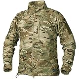 Helikon Men's Alpha Tactical Jacket Grid Fleece Camogrom