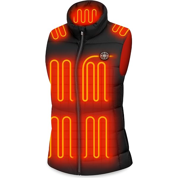Gilet Chauffant XINSONYUELL Avec Batterie 10000mAh - 13 Zones De Chaleur, 3 Niveaux - Pour Hommes Et Femmes