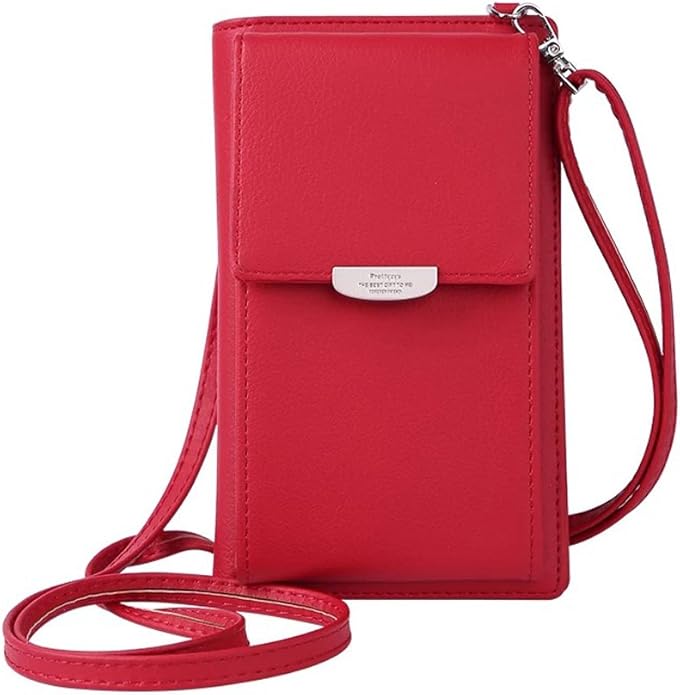 Prettyzys Fashion Wallet Women Mini Crossbody Bag Cell Phone Pouch