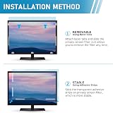 LAMA 23.8 Inch Monitor Screen Protector Anti Blue Light Glare UV Eye Protection view 7