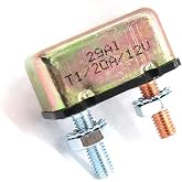 ZOOKOTO 12V 20Amp Universal Automatic Reset Circuit Breaker for Automotive Marine