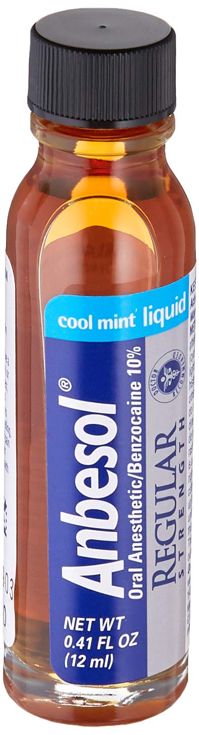 Anbesol Oral Anesthetic, .31oz bottle: Industrial & Scientific