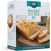 Tastefully Simple Bountiful Beer Bread Mix, Incredibly Easy to Make Artisan Bread Loaves, Just Add Beer or Soda, No Bread Machine Needed, Nothing Artificial, 19 Ounces (Pack of 3)