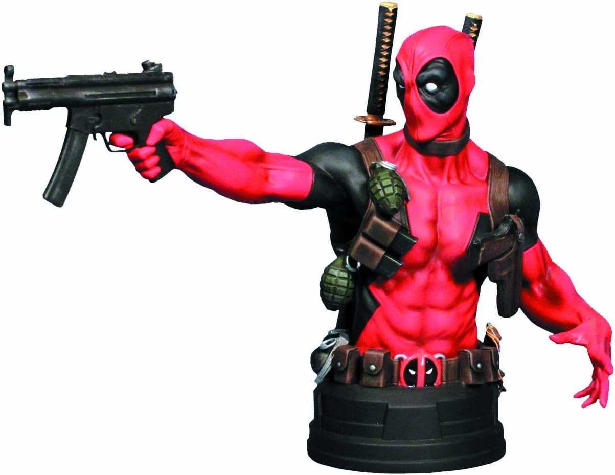 giant deadpool figure