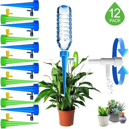 Amazon Com Artem 12 Packs Plant Waterer Self Watering Devices