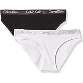 Calvin Klein womens Motive Cotton Multipack Bikini Panty 2 Pack