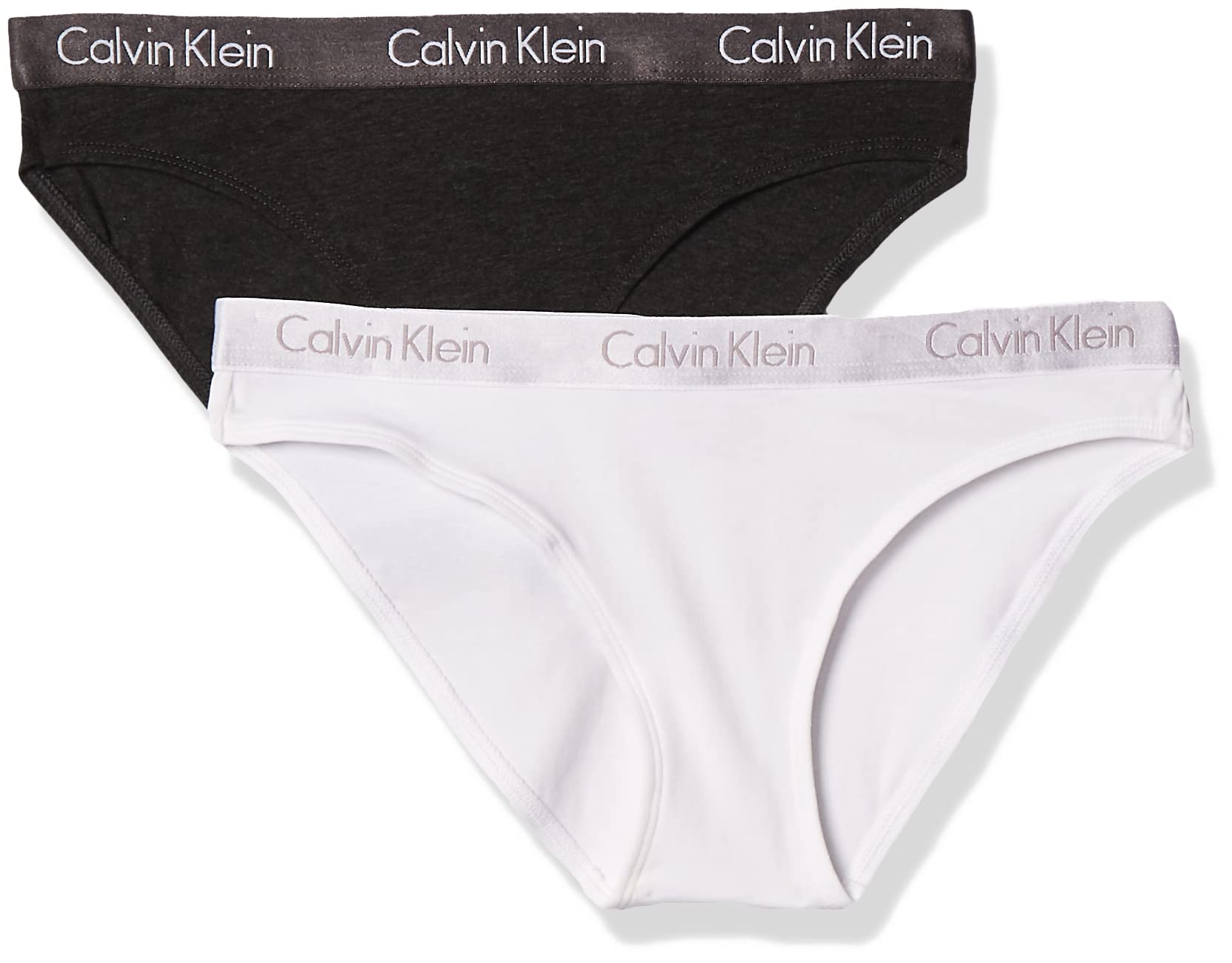 Photo 1 of Calvin Klein Motive Cotton Multipack Bikini Panty Charcoal/White