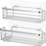 Avoalre Shower Shelf 2 Pack No-Drill Stainless Steel SUS304 Rustproof view 1