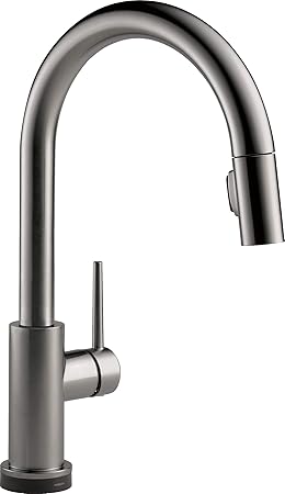 Delta Faucet Trinsic Voiceiq Single Handle Touch Kitchen Sink Faucet With Pull Down Sprayer Alexa And Google Assistant Voice Activated Smart Home Black Stainless 9159tv Ks Dst Tools Home Improvement Amazon Canada