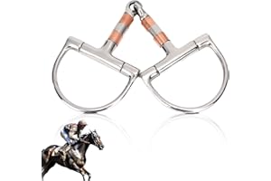 Ring Snaffle Bit, Horse Bit Western Distressed Horsebit Horse Training Bit Stainless Steel Loose Ring Snaffle Pony Snaffle Bi