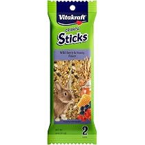 Amazon.com : Vitakraft Crunch Sticks Rabbit Treat - Carrot and ...