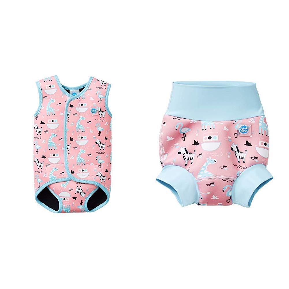 Splash About Happy Nappy with Matching Baby Wrap - Nina's Ark