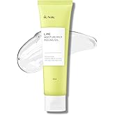 IUNIK Lime Moisture Peeling Gel – Lime Extract, AHA & Fruit Complex Gentle Exfoliating Peeling Gel for Dead Skin Cell & Pore 