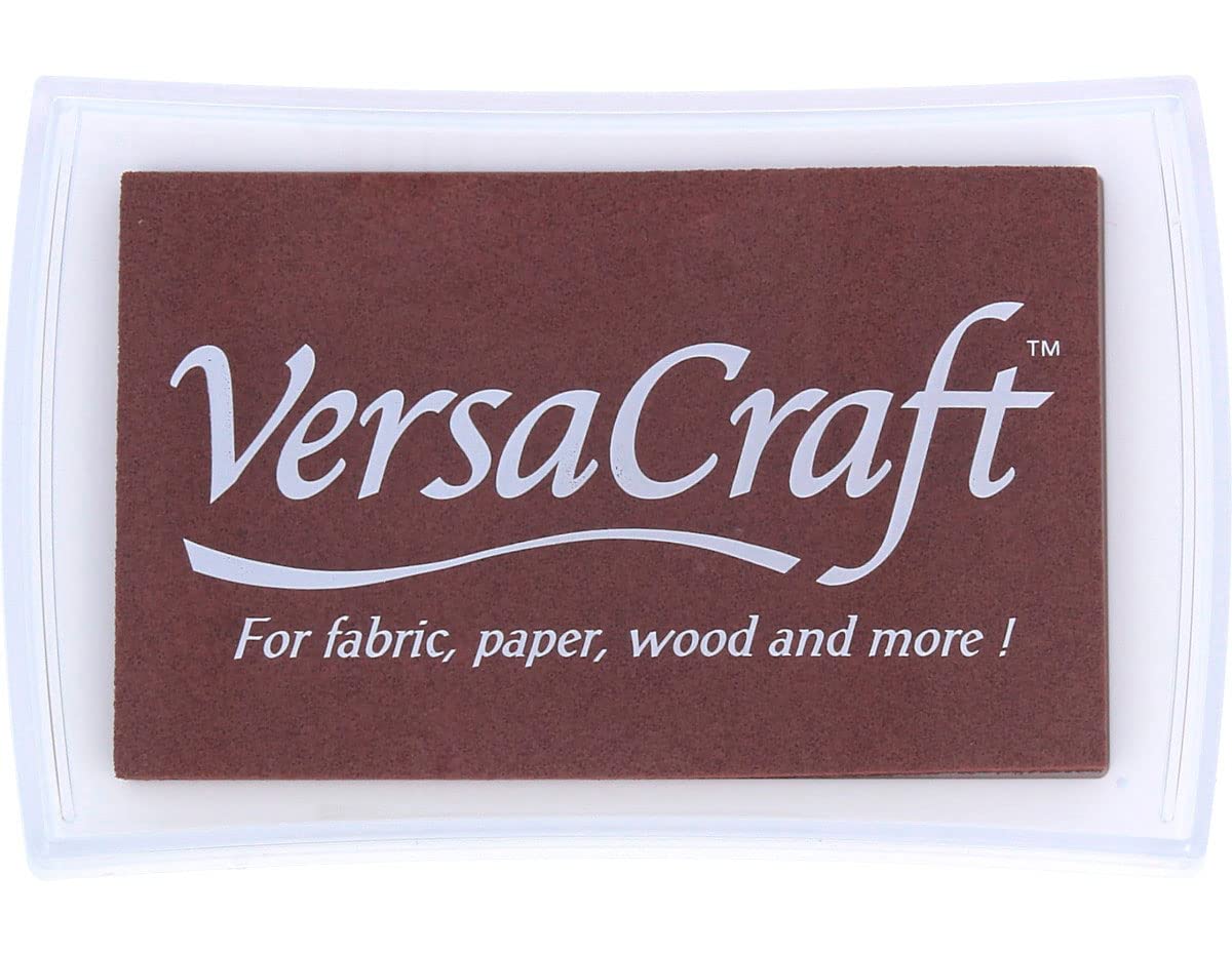 Versacraft Ink Pads Tsukineko Crafting Pigment Ink Pad, Chocolate