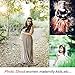 Anleolife Fake Craft Foam Flower Crown Headbands For Wedding Adjustable Ribbon Maternity Photos Wristband for Newborn Shoot Wrist Band Set 2pcs/lot (coffee)