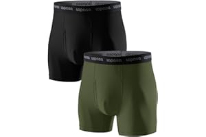 LAPASA Men's Quick Dry Travel Underwear, Terraversal Series Mesh Breathable Trunks/Boxer Briefs/Boxers (2 & 3 Packs)